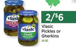 Heinen's Vlasic Pickles or Gherkins offer