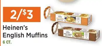 Heinen's Heinen's English Muffins offer