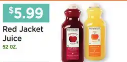 Heinen's Red Jacket Juice offer