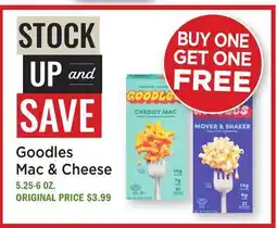 Heinen's Goodles Mac & Cheese offer