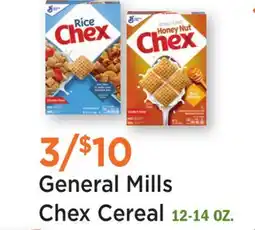 Heinen's General Mills Chex Cereal offer