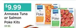 Heinen's Annasea Tuna or Salmon Poke Kits offer
