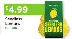 Heinen's Seedless Lemons offer