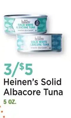 Heinen's Heinen's Solid Albacore Tuna offer