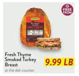 Fresh Thyme Fresh Thyme Smoked Turkey Breast offer