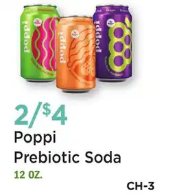 Heinen's Poppi Prebiotic Soda offer
