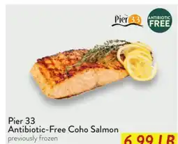Fresh Thyme Pier 33 Antibiotic-Free Coho Salmon offer