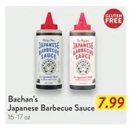 Fresh Thyme Bachan's Japanese Barbecue Sauce offer