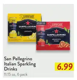 Fresh Thyme San Pellegrino Italian Sparkling Drinks offer