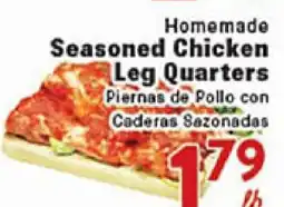 Rio Valley Market Homemade Seasoned Chicken Leg Quarters offer
