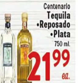 Rio Valley Market Centenario Tequila • Reposado • Plata offer