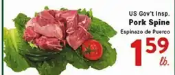 Rio Valley Market US Gov't Insp. Pork Spine offer