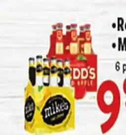 Rio Valley Market • REDD'S TRUE BEER • MIKES HARD APPLE offer