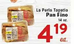 Rio Valley Market La Perla Tapatla Pan Fino offer