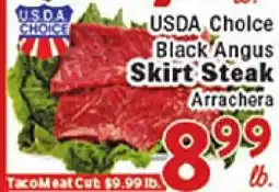 Rio Valley Market USDA Choice Black Angus Skirt Steak offer