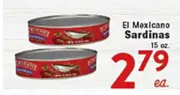 Rio Valley Market El Mexicano Sardinas offer