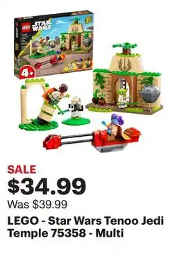 Best Buy LEGO - Star Wars Tenoo Jedi Temple 75358 - Multi offer