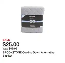 Marshalls BROOKSTONE Cooling Down Alternative Blanket offer