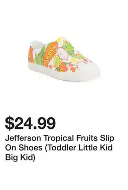 Marshalls Jefferson Tropical Fruits Slip On Shoes (Toddler Little Kid Big Kid) offer