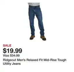 Tractor Supply Company Ridgecut Men's Relaxed Fit Mid-Rise Tough Utility Jeans offer