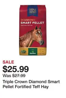 Tractor Supply Company Triple Crown Diamond Smart Pellet Fortified Teff Hay offer