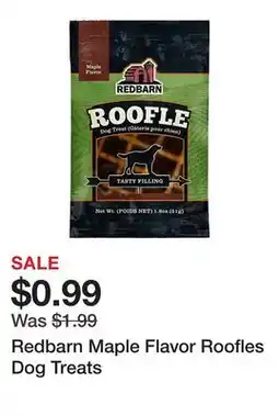 Tractor Supply Company Redbarn Maple Flavor Roofles Dog Treats offer