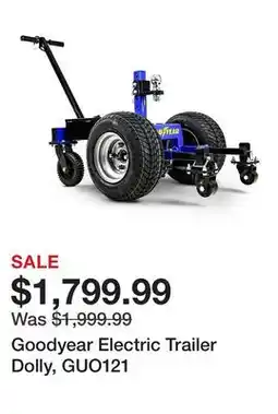 Tractor Supply Company Goodyear Electric Trailer Dolly, GUO121 offer