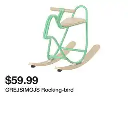 Ikea GREJSIMOJS Rocking-bird offer