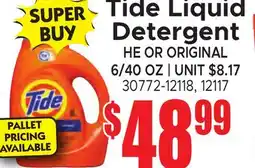 Jetro Tide Liquid Detergent offer