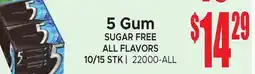 Jetro 5 Gum offer