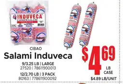 Jetro CIBAO Salami Induveca offer