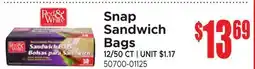 Jetro Snap Sandwich Bags offer