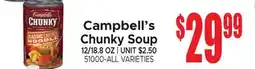 Jetro Campbell's Chunky Soup offer