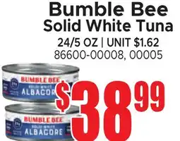 Jetro Bumble Bee Solid White Tuna offer