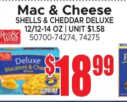 Jetro Mac & Cheese SHELLS & CHEDDAR DELUXE offer