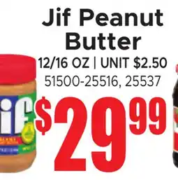 Jetro Jif Peanut Butter offer