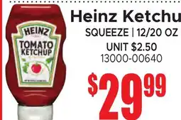 Jetro Heinz Ketchup offer