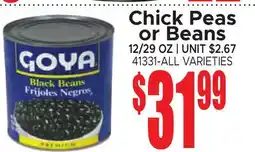 Jetro Chick Peas or Beans offer