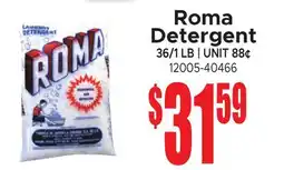 Jetro Roma Detergent offer