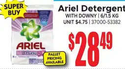 Jetro Ariel Detergent WITH DOWNY offer