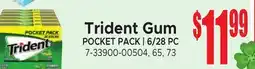 Jetro Trident Gum offer