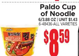 Jetro Paldo Cup of Noodle offer