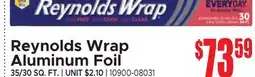Jetro Reynolds Wrap Aluminum Foil offer
