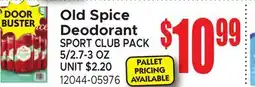 Jetro Old Spice Deodorant SPORT CLUB PACK offer