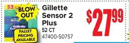 Jetro Gillette Sensor 2 Plus offer