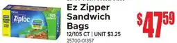 Jetro Ez Zipper Sandwich Bags offer