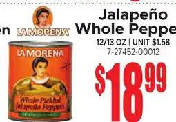 Jetro Jalapeño Whole Pepper offer