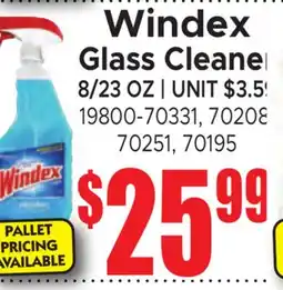 Jetro Windex Glass Cleaner offer