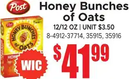 Jetro Honey Bunches of Oats offer