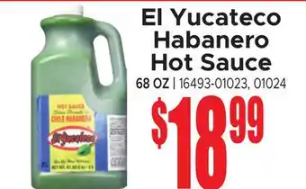 Jetro El Yucateco Habanero Hot Sauce offer